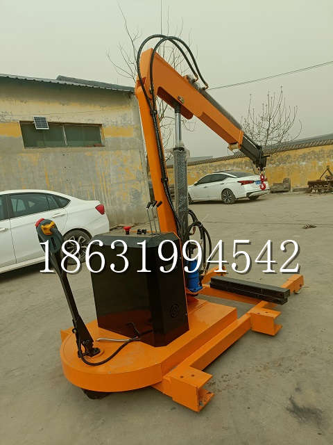 崁顶乡自卸车厢随车吊 自制轮式四不像起重机 四驱平板吊 5吨 贵盛